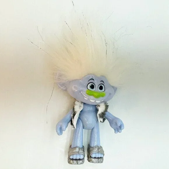 Hasbro 2015 Guy Diamond Troll The Glittery Troll Of DreamWorks Trolls Doll Toy - Picture 11 of 14